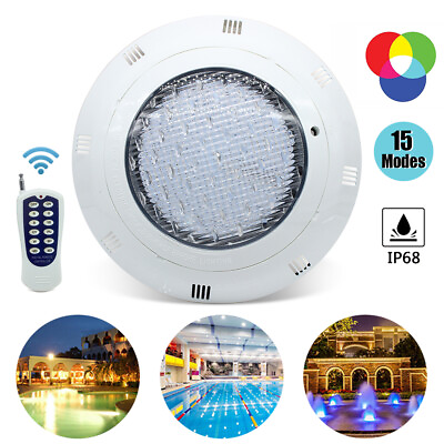 36W RGB Swimming LED Pool Lights underwater light IP68 Waterproof Lamp AC12V