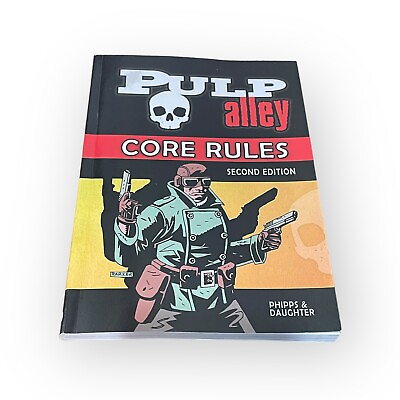 #ad Pulp Alley Core Rules 2nd Edition SC New RPG Book