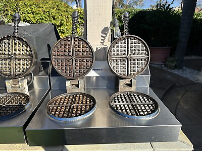 #ad Nemco Dual Waffle Maker 120V Restaurant Commercial Equipment 5 UNITS AVAILABLE