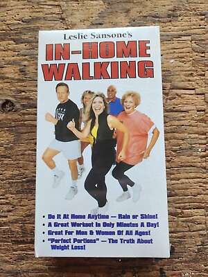 #ad Leslie Sansone’s In Home Walking VHS New Sealed