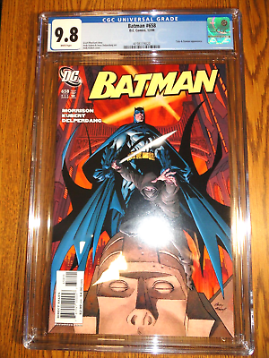 #ad Batman #658 Hot Key CGC 9.8 NM M Early Damian Wayne Cover 1st Print Detective DC
