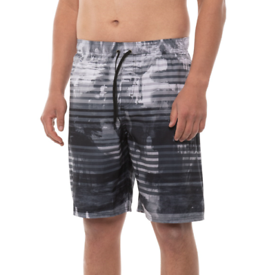 #ad #ad Under Armour Swim Shorts Mens Size Small Scribble Stripe Swim Trunks New