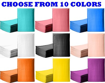 #ad #ad ANY SIZE COLOR POLY BUBBLE MAILERS SHIPPING PADDED BAGS MAILING ENVELOPES SMALL