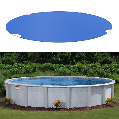 #ad Above Ground Pool Covers Round Blue Winter Tarp Cover Outdoor Home Swimming Pool