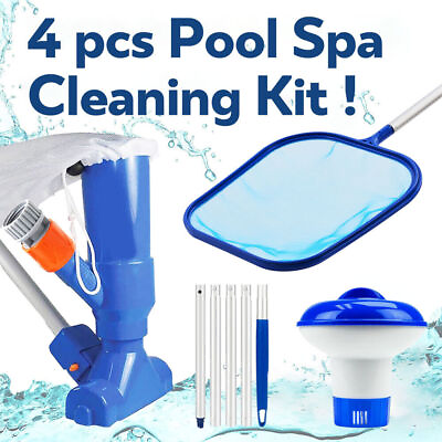 #ad 4pcs Above Ground Pool Cleaning Kit amp; Maintenance Accessories Set US SUPPLY
