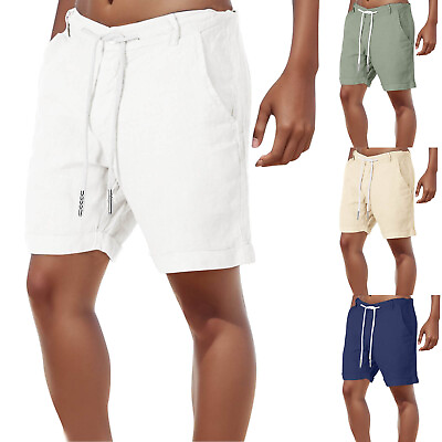 #ad #ad Men#x27;s Cargo Pocket Swim Trunks Swimming Shorts Suit Beach Surf Board Swimwear