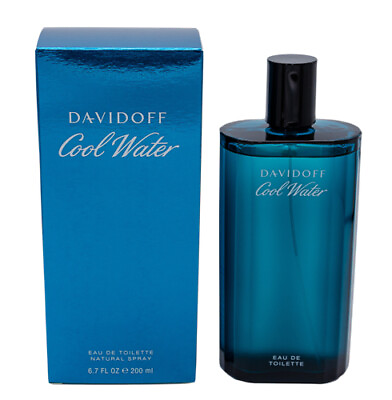 Cool Water by Davidoff Cologne for Men 6.7 6.8 oz Brand New In Box