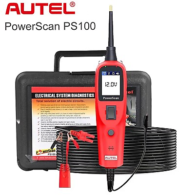 Autel PS100 Automotive Circuit Tester Power Kit Electrical System Diagnostic Too