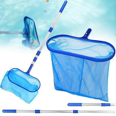 #ad Swimming Pool Cleaning Nets Tools Leaf Skimmer Vacuum Handheld Pool Brushes Kits