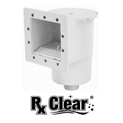 #ad #ad Rx Clear Standard Thru Wall Skimmer w Return Fitting for Above Ground Pools