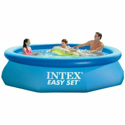 #ad #ad Intex Easy Set 10 FT x 30 Inch Above Ground Inflatable Round Swimming Pool PPPPP