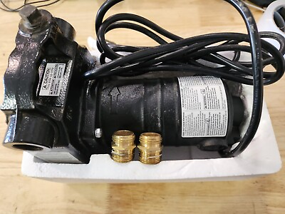 #ad Utilitech 0.5 HP Cast Iron Electric Utility Pump 0955642 Used