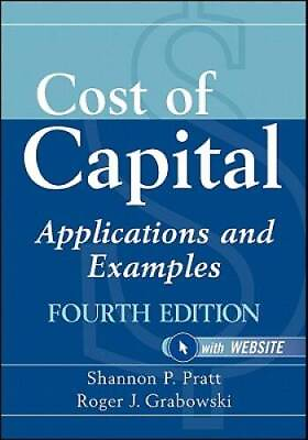 #ad #ad Cost of Capital: Applications and Examples Hardcover GOOD