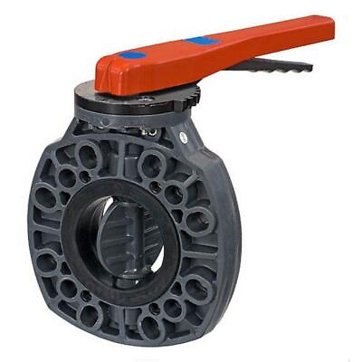 #ad 02583 ASTRAL PRODUCTS INC 4quot; PVC BUTTERFLY VALVE Astralpool