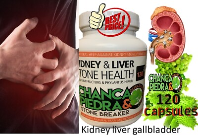 #ad Health Plus Kidney Cleanse 120 Caps Detoxifying Cleanse Healthy Kidney Gallbladd