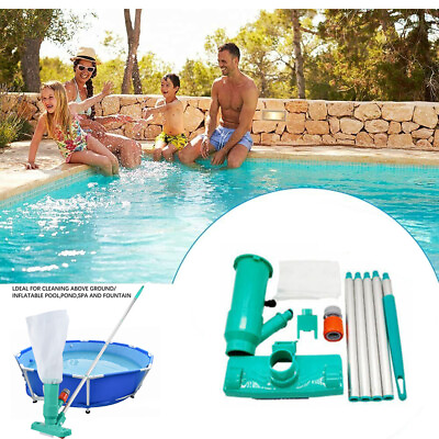 #ad Swimming Pool Spa Suction Vacuum Head Cleaner Cleaning Kit Accessories Tool US