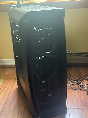 #ad gaming pc used cheap mid size case