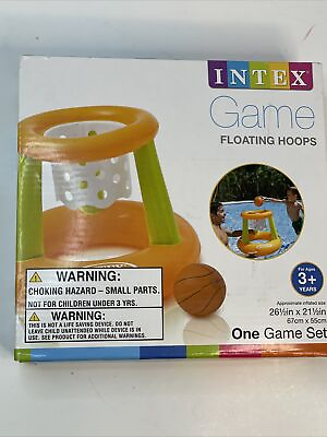 #ad #ad Intex Pool Floating Hoops Basketball Game 58504EP party birthdays
