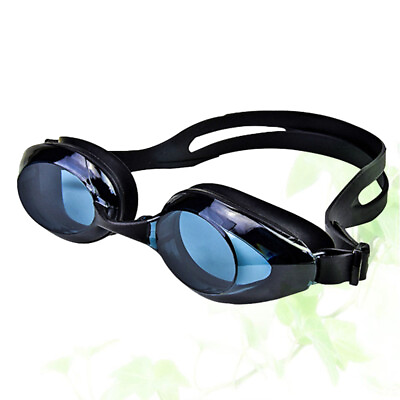 #ad Silicone Swimming Equipment Nose Bridge Goggles Anti fog Adult