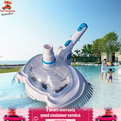 #ad #ad Pool Vacuum Head Inground Above Ground Swimming Brush Cleaner Tool Professional