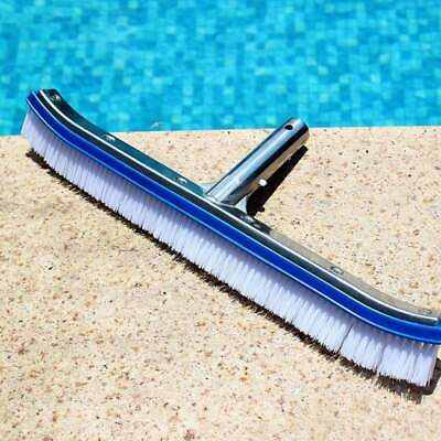 #ad Aluminium Premium 18 inch Pool Brush Head Swimming Pool Brush Nylon Bristles