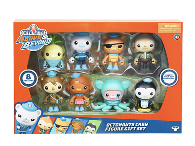 Octonauts Above And Beyond Octo Crew Toy 3 Inch 8 Figure Pack NEW