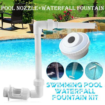 Fit For Intex Swimming Pool Waterfall Fountain with 360°Return Jet Set For Parts