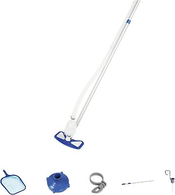 #ad #ad Above Ground Pool Cleaning Vacuum amp; Maintenance Accessories KitPlastic White