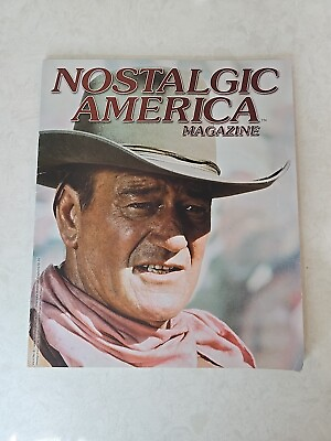 #ad Nostalgic America Magazine Volume 4 No 9 John Wayne Cover