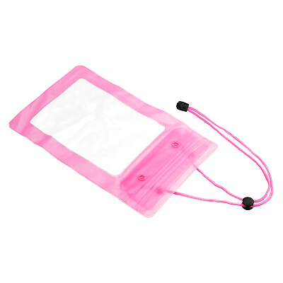 Waterproof Mobile Phone Cover Bags for Swimming Storage Cases Pink
