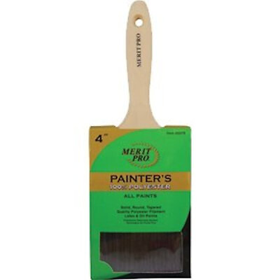 #ad MERIT PRO 00078 4quot; Painter#x27;s Professional Wall Brush
