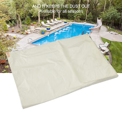 #ad Open Swimming Pool Cover Swimming Pool Roll Cover Waterproof Pool Protector AC