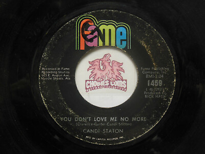 #ad #ad CANDI STATON: Never In Public You Don#x27;t Love Me No More 45 RPM G 2I