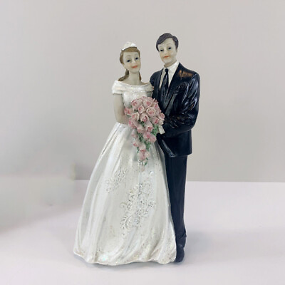 #ad Stunning Wedding Cake Toppers Figurine Bride Groom Marriage Gift Topper