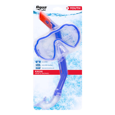 #ad Aqua Sport Intermediate Mask Snorkel Set Youth Or Teen 2 PACK