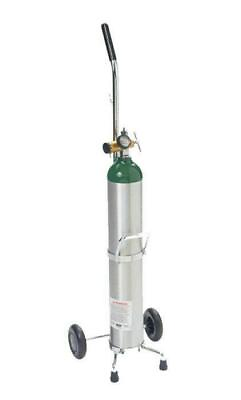 BRAND NEW OXYGEN TANK amp; CART REGULATOR AND MASK COMPLETE PORTABLE SYSTEM