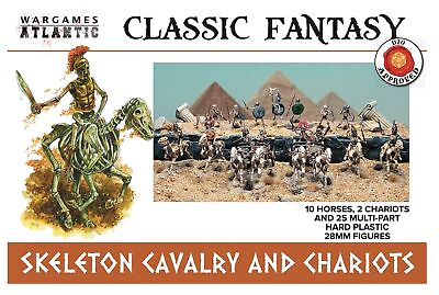 #ad #ad Wargames Atlantic Classic Fantasy: Skeleton Cavalry and Chariots