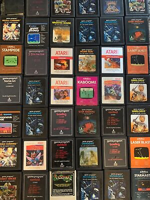 #ad ATARI 2600 🎮 BUY 2 OR 3 FOR DISCOUNT 🎮 FAST SHIPPING 🎮 LOTS OF TITLES