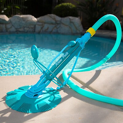 US Automatic Pool Cleaner Suction InGround Vacuum Complete Set