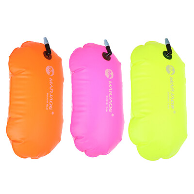 #ad Inflatable Swim Buoy Safety Float Waterproof Air Dry Bag Open Water Swimming ❤TH