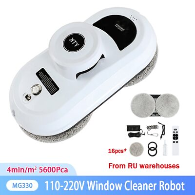 Window Cleaner Robot Remote Control Magnetic Electric Vacuum Cleaner High Tall