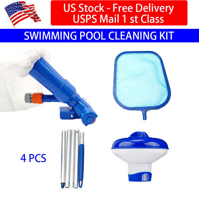 #ad 4pcs Above Ground Pool Cleaning amp; Maintenance Accessories Set Kit