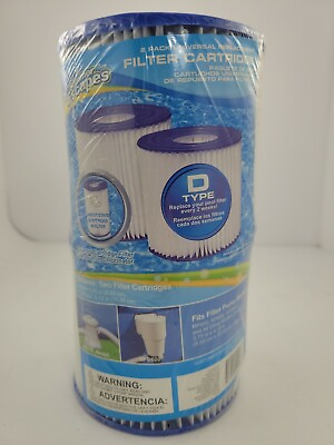 #ad Summer Escapes Pool Filter Type D 2 Pack New Ships Free