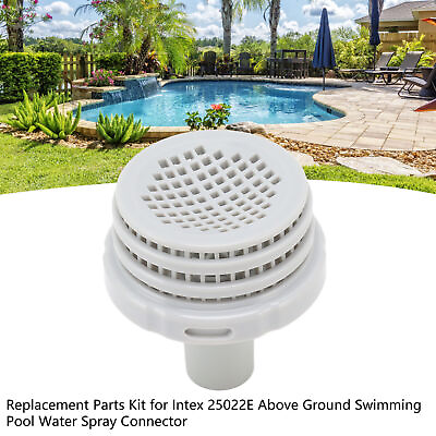 #ad Above Ground Swimming Pool Strainer Connector Replacement Part Above Ground Pool