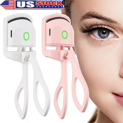Electric Heated Curling Eyelash Tool Eyelash Curler USB Rechargeable Makeup