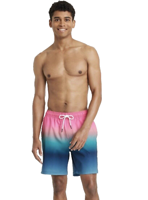 #ad NWT Goodfellow amp; Co Men#x27;s 7quot; 4 Way Stretch Elevated Swim Trunks Size Large