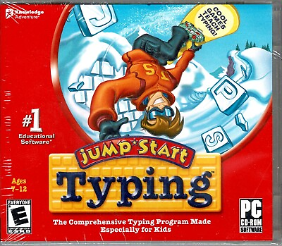 Jumpstart Typing Pc New Win10 8 7 XP Cool Games Teach Kids Adult How To Type Fun
