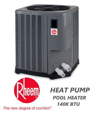 #ad Pool Heater Digital Heat Pump By Rheem 140K BTU Model RHM 15 6035