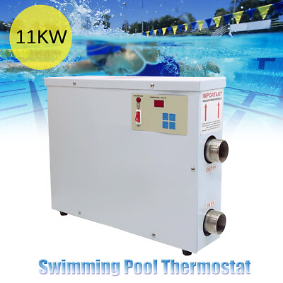 11KW Electric Pool Heater for InGround Pools 220V Electric Swimming Pool Heater