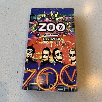 #ad U2 Zoo TV Live From Sydney Concert 1994 Achtung Baby Australia Zoomerang
